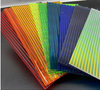 Colors Fluted Ribbed Acrylic Sheet 