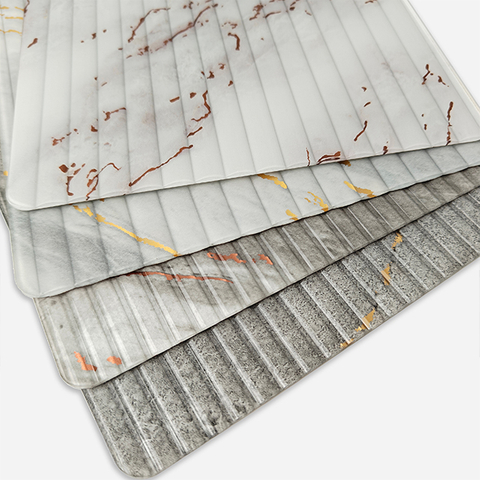 Laminated Fluted Acrylic Sheet